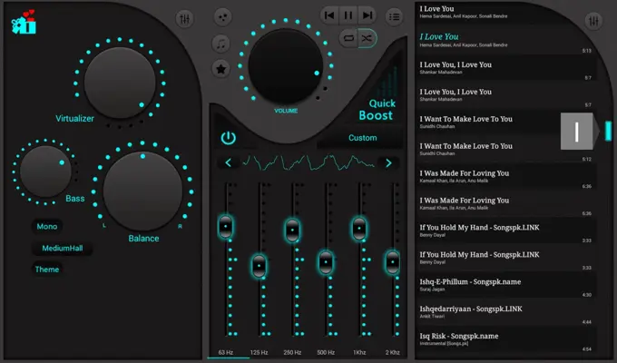 Bass Booster android App screenshot 1